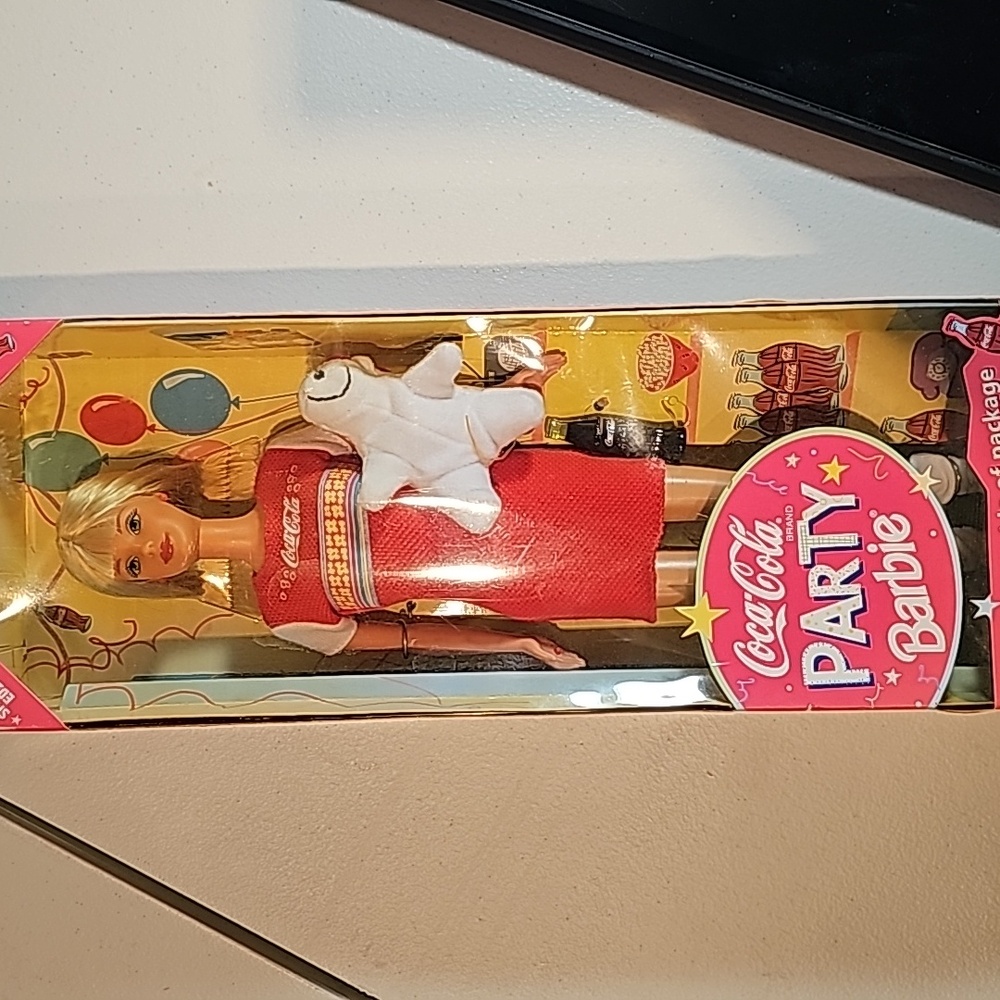Unopened 1998 Coca-Cola Party Barbie
